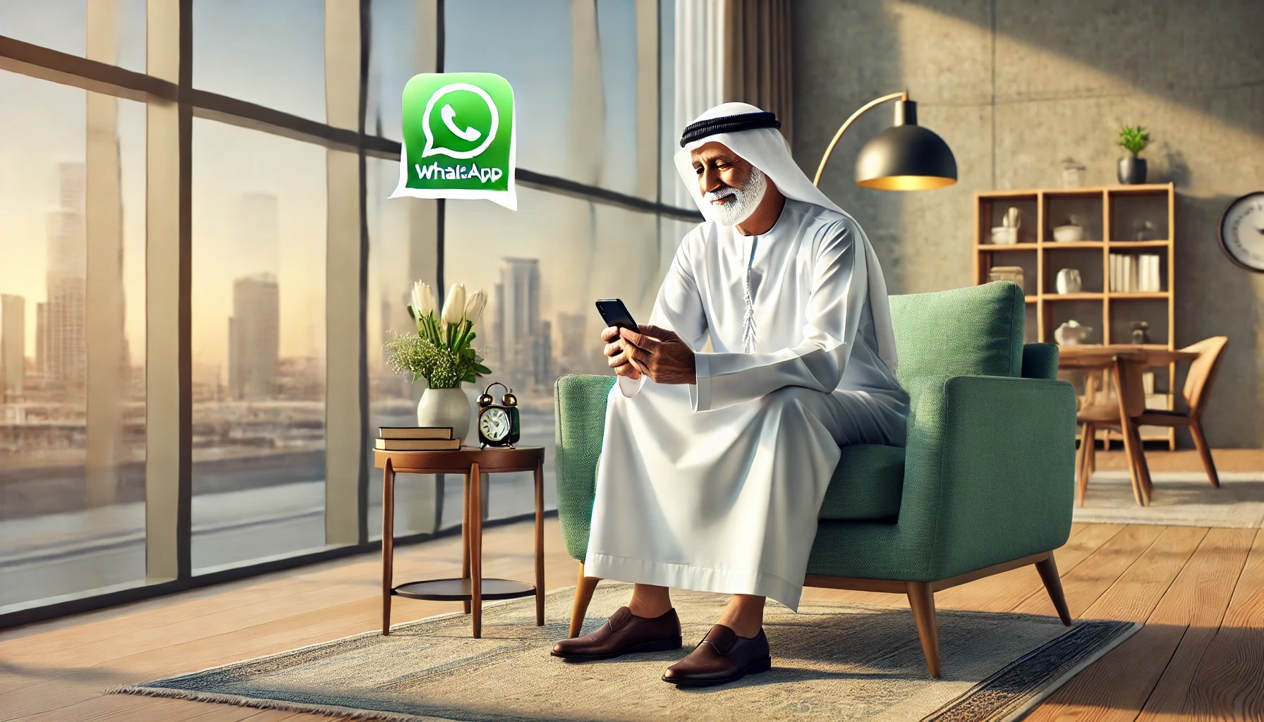 خدماتنا تصلك أينما كنت، بسهولة ويُسر من خلال واتساب مركز وسيطك